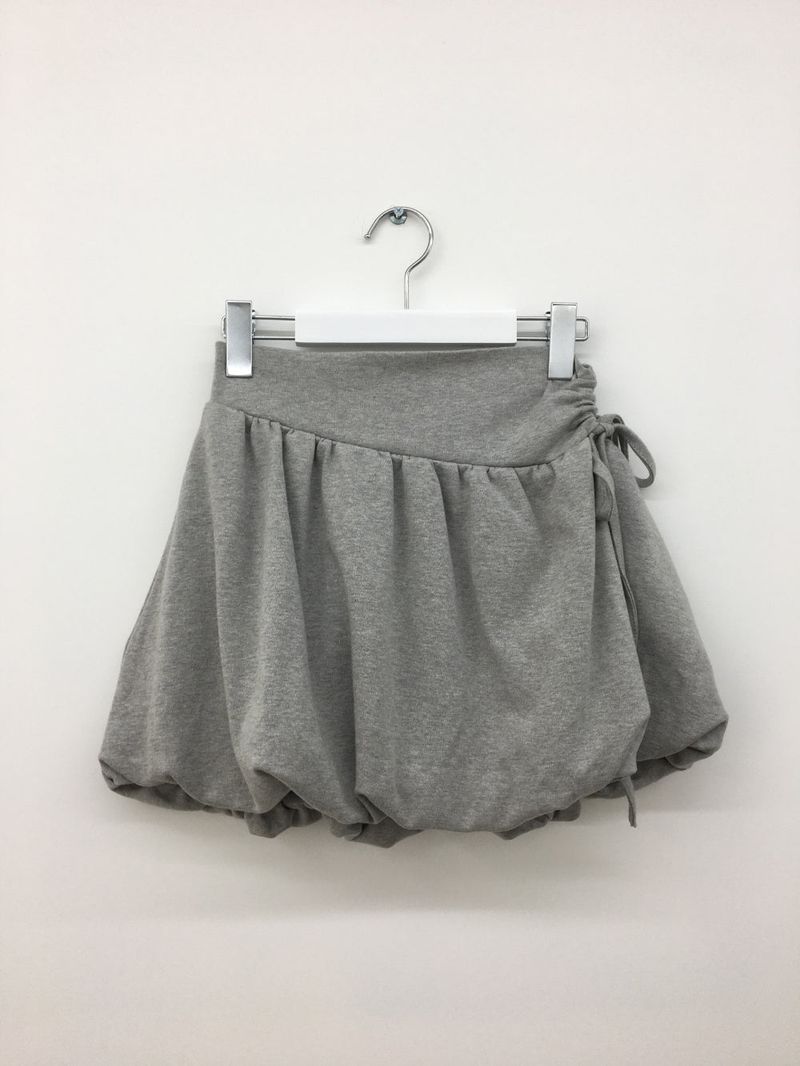 Coco shirring pumpkin skirt  (2color)