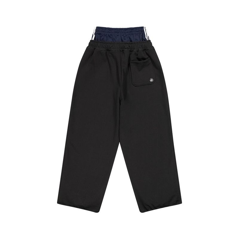 (DUC) BB Waist Low-Rise Sweatpants Black