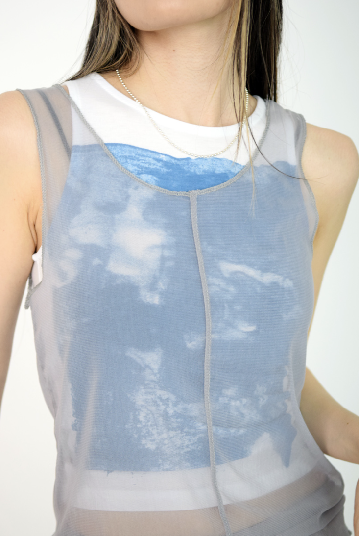 graffiti sleeveless(3color)