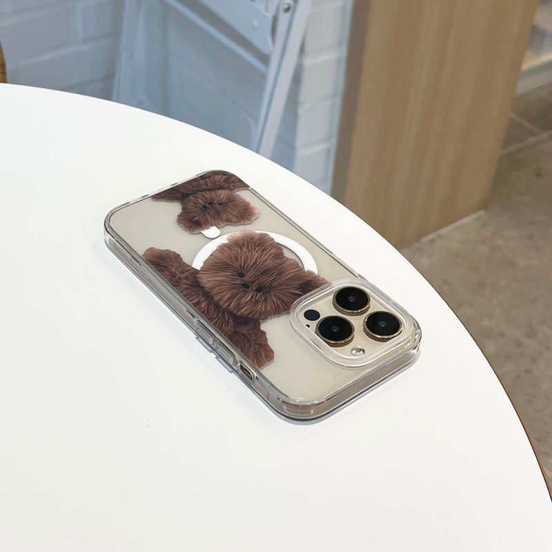 [MADE] Bebe bear [Macsefe jelly hard case]