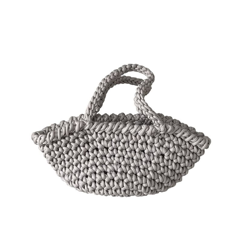 empty room(エンプティールーム)の「basket bag (gray)(Bags)」