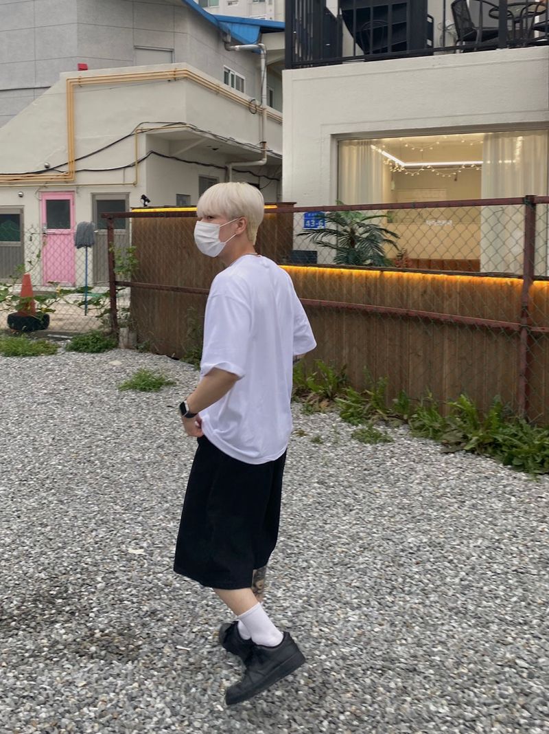 Poster Half Dyed Short Sleeve Tee 2C