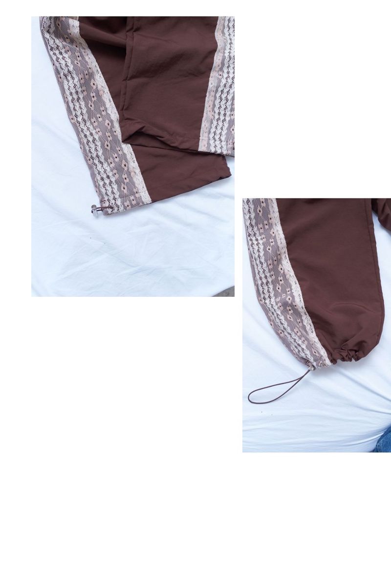 Haro Lace Nylon Jogger Pants.