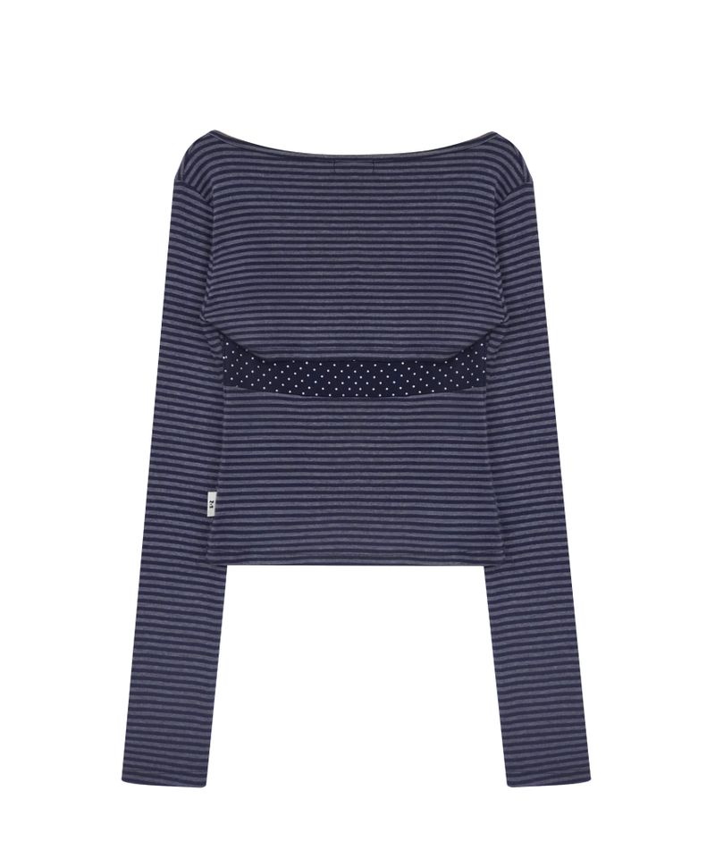 MIXED PATTERN CAMI & BOLERO SET NAVY