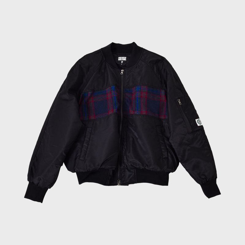 MAGE MA-1 BOMBER JACKET (BLACK)