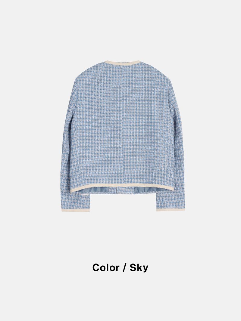 YM Giselle Tweed Jacket (2 colors)