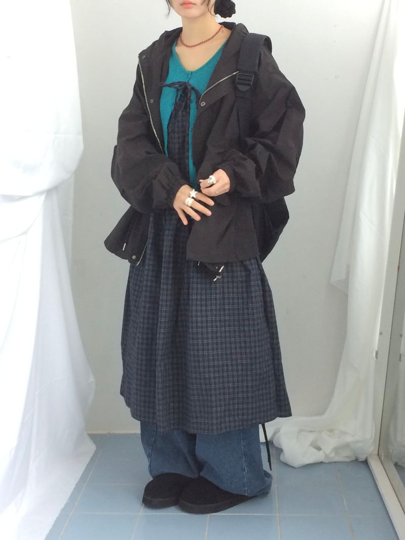 Vintage Mori Checkered Dress