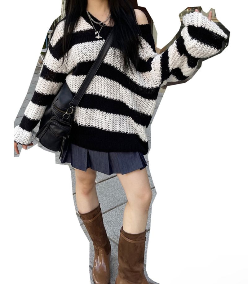 Daily Pleats Normcore Denim Skirt