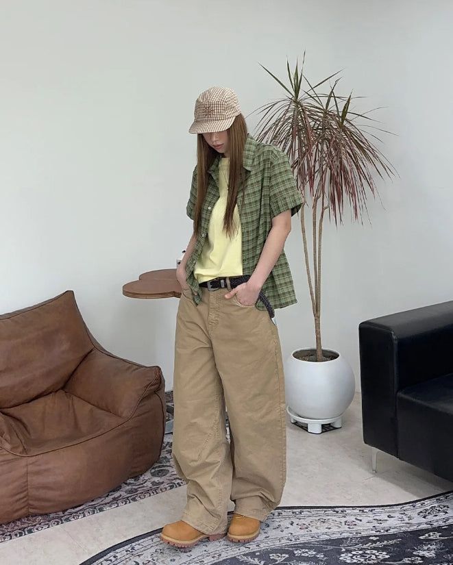 Kate Roll-Up Check Shirt