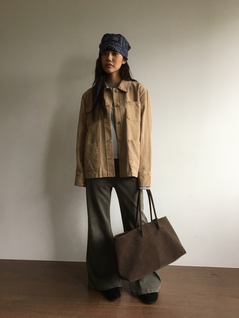 Dust Deep Bootcut Pants (1color)