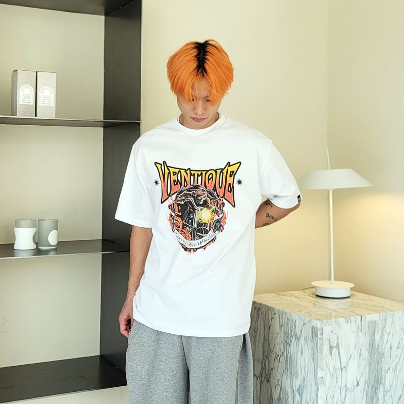 VENTIQUE Ghost Rider T-shirt 2color