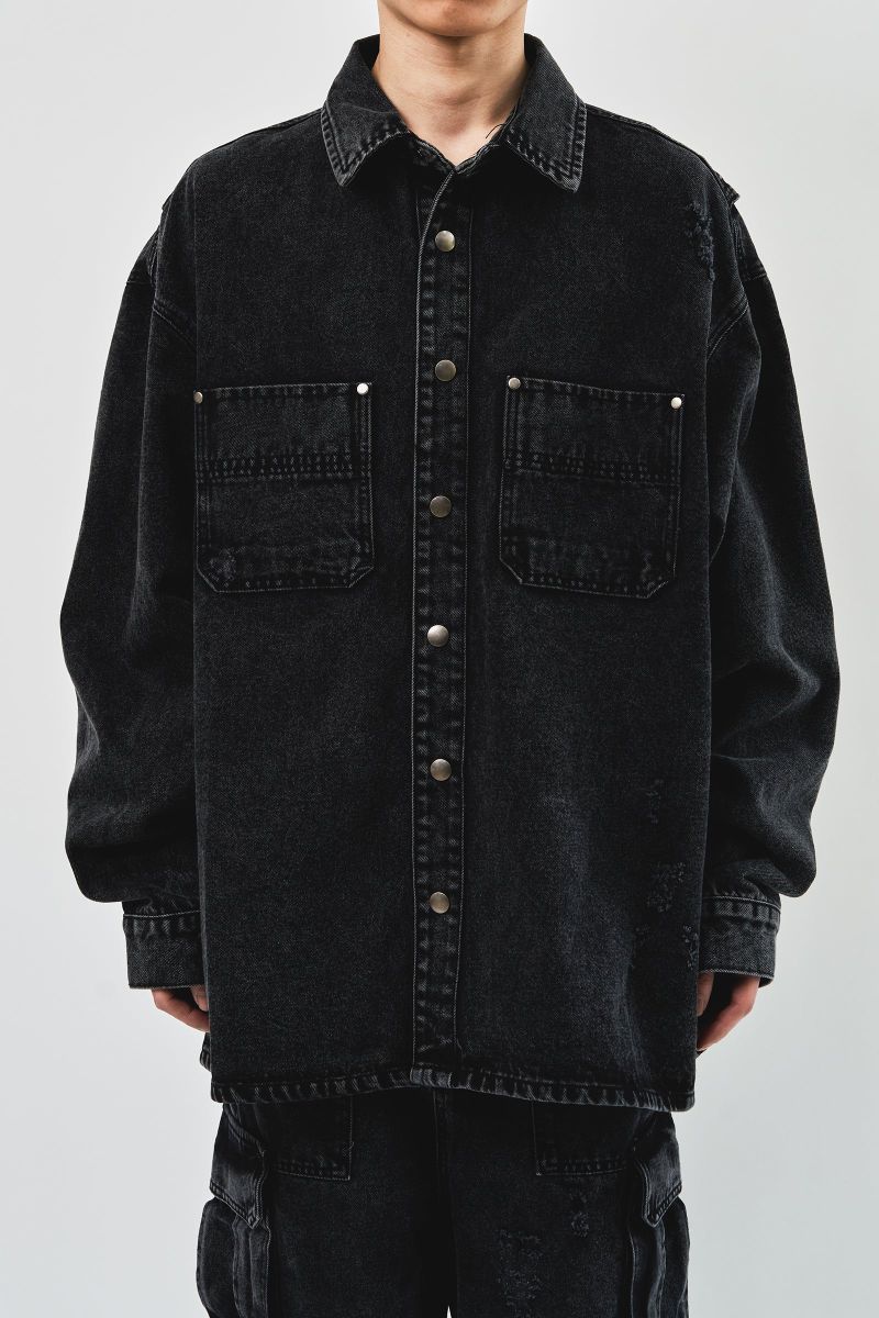 Sord Washed Denim Jacket (2color)