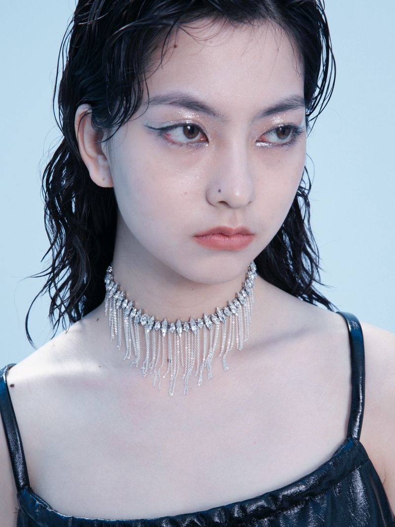 Fringe Choker Necklace - "Radlant' Collections