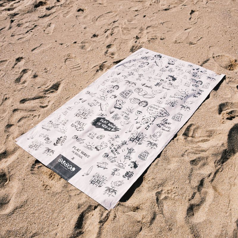 Flatwave in Seoul x Bubel Towel Standard