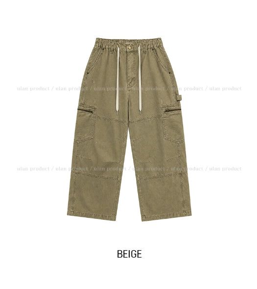 Lake Damage Wide Work Cargo Pants