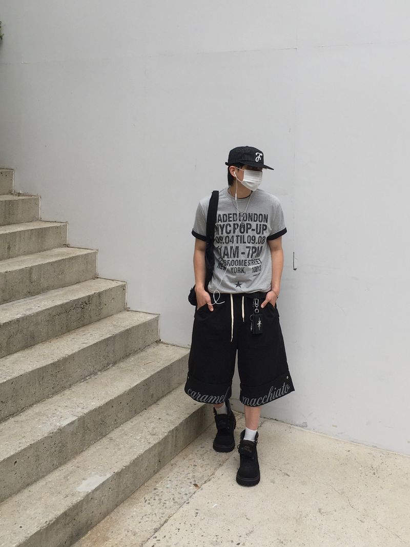 Solid Fit Short-Sleeved T-Shirt 3C