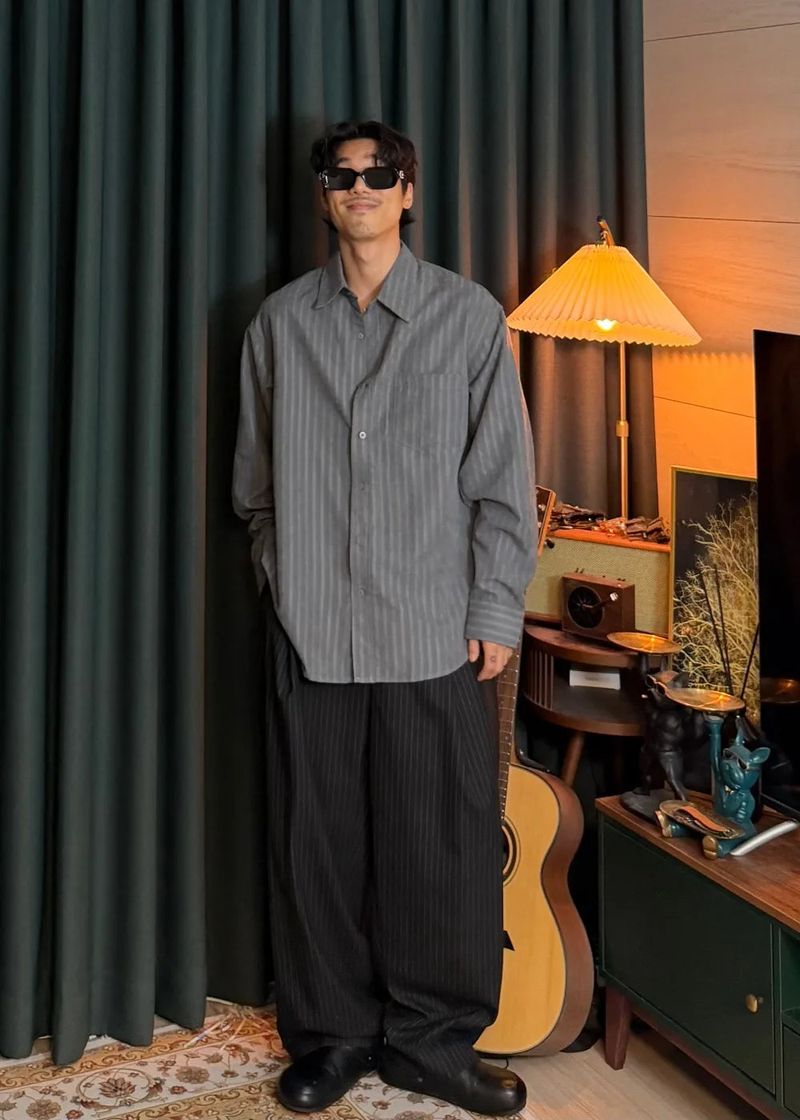 Suede Rangle Shirt 3COLOR