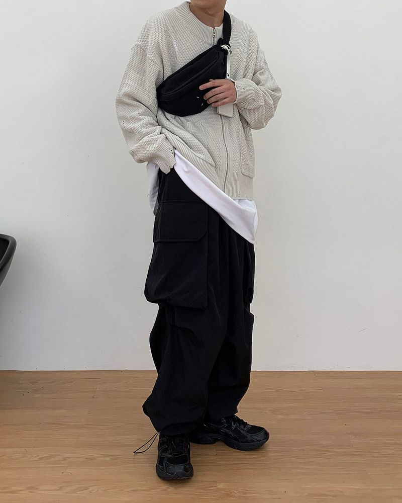 124) FW Balloon Cargo Pants (2 colors)