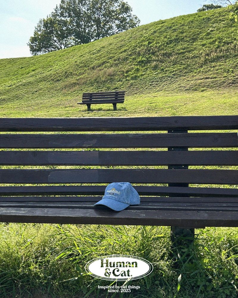SUNSHINE WASHED DENIM BALL CAP / BLUE