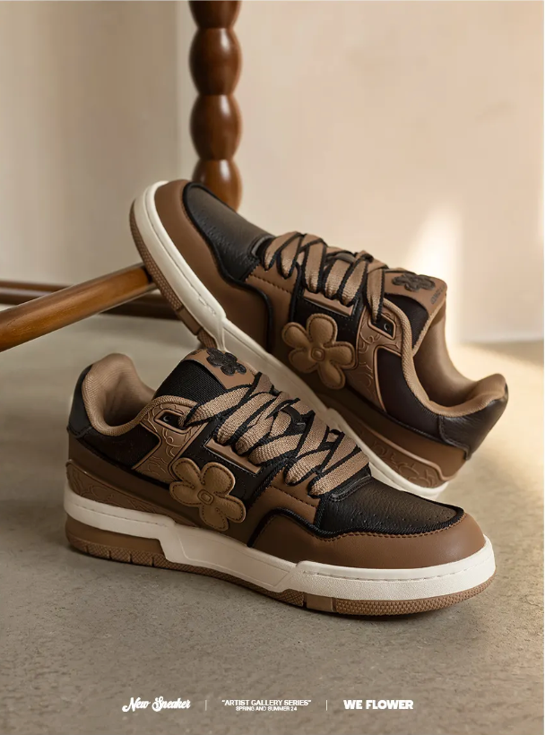 We Flower Versatile comfortable height-increasing  product dopamine suitable trendy people fashionable Couple shoes