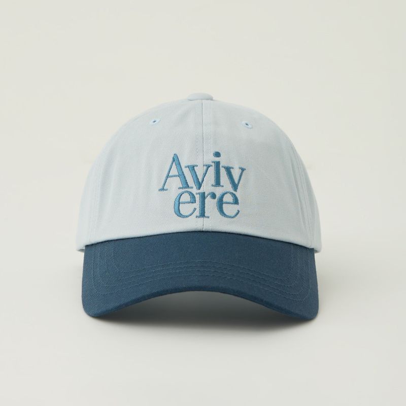 Avivere（アビベール）の「Avivere lettering cap sky blue navy（Hats）」