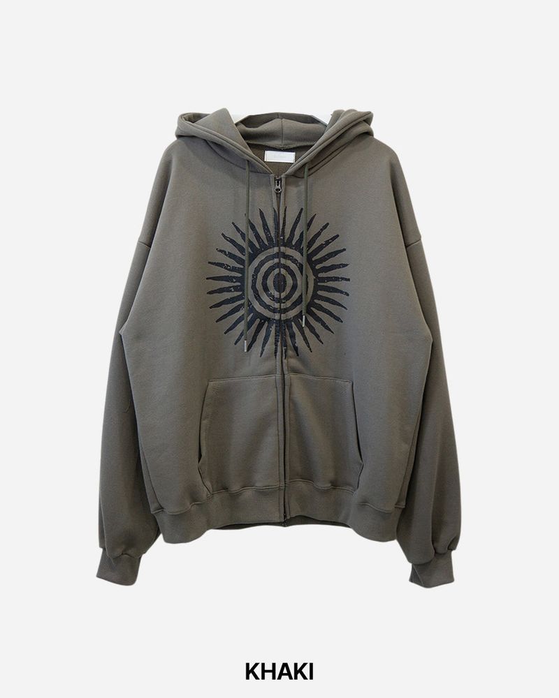 Sols Printed Hoodie Zip-up