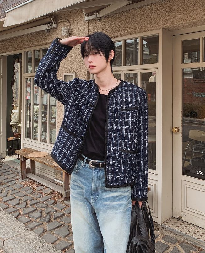 Luire Tweed Crop Jacket