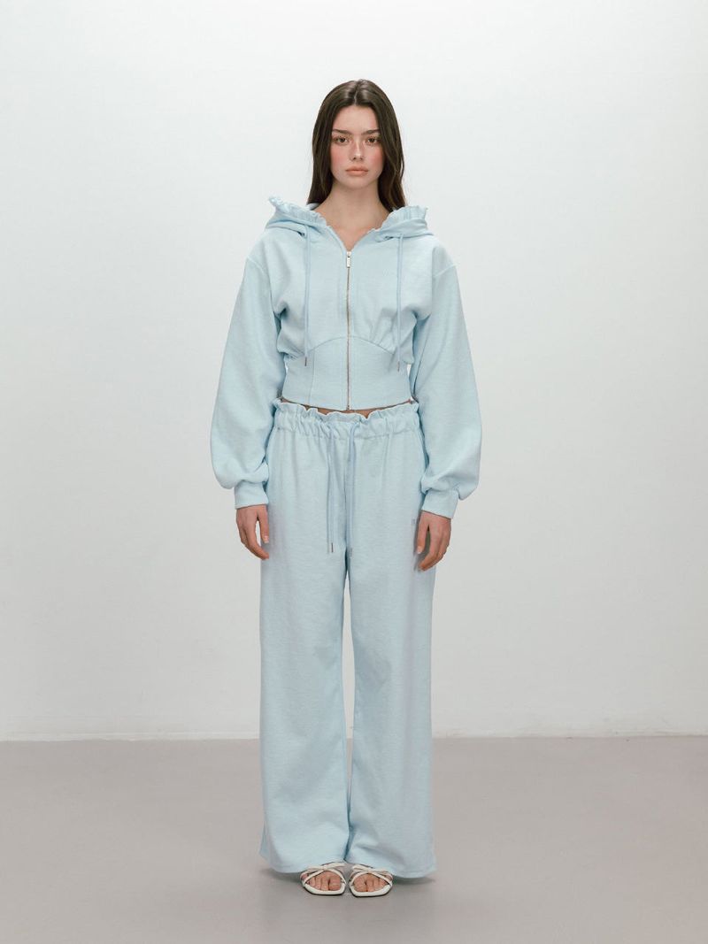 MOIFAIRE（モイフェア）の「BAKE WIDE PANTS / SKYBLUE（Pants）」