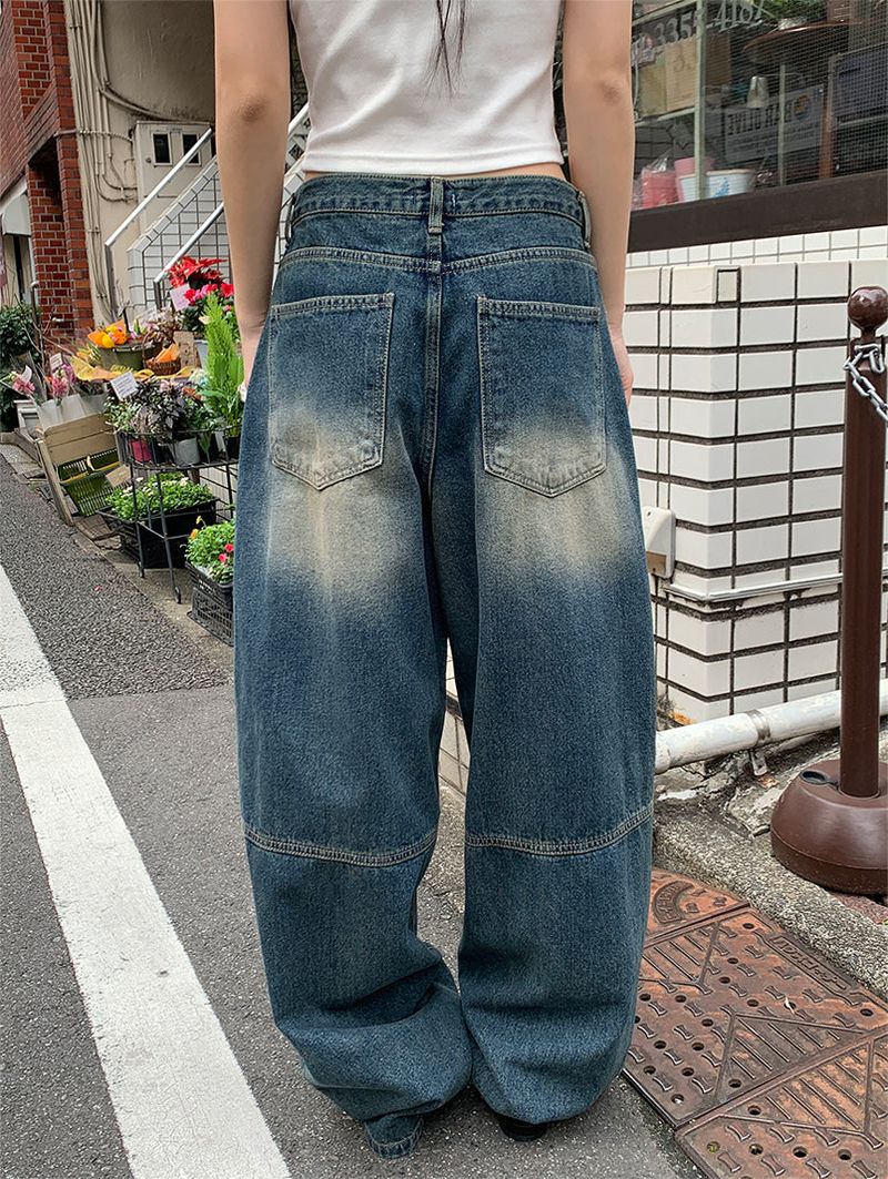 SECTION RIVET BALLOON JEANS (2C)