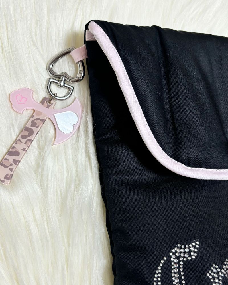 Heart Mirror Ax keyring