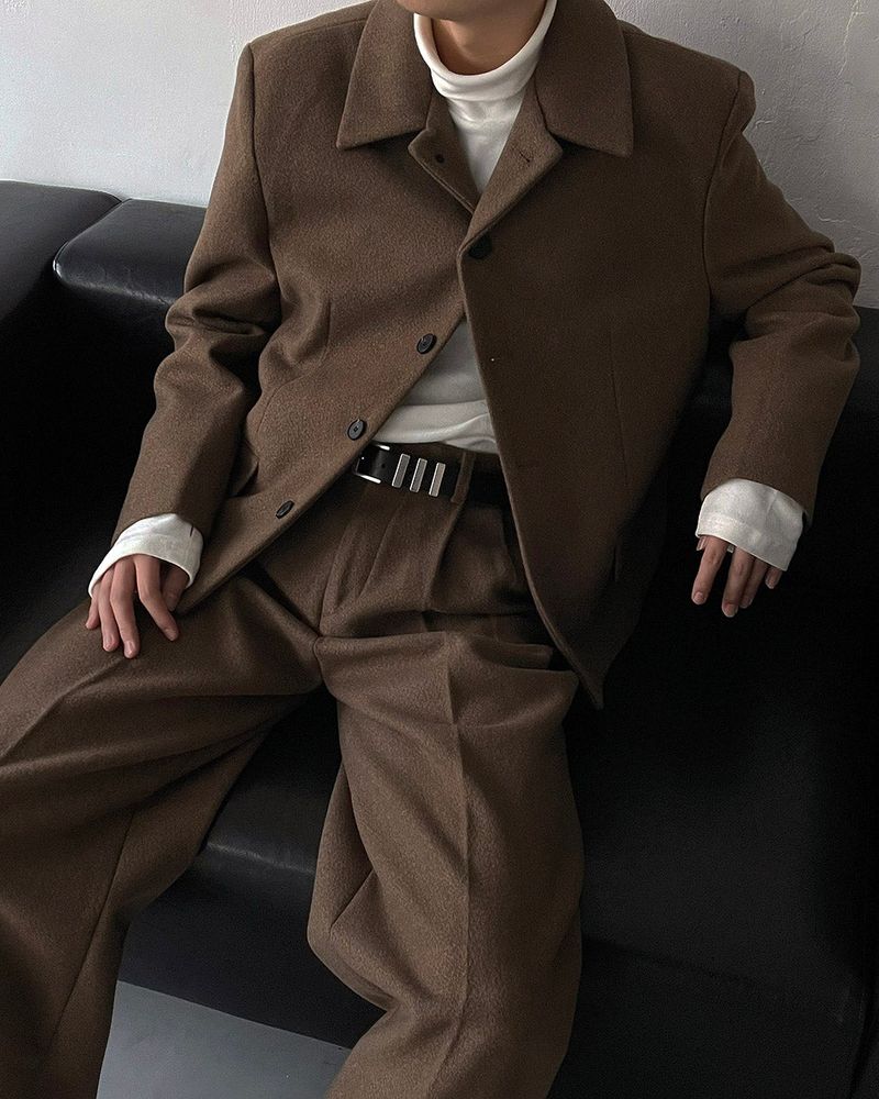 COZINESS（コジネス）の「CR Youth Stankara Wool Cropped Jacket (3 colors)（Setup）」