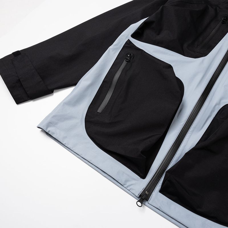 STAR SHELL PARKA(BLACK/GRAY)
