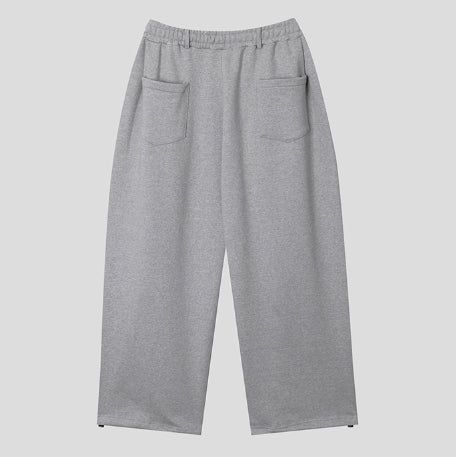 Nouz Pintuck Belted Balloon Brushed Sweatpants