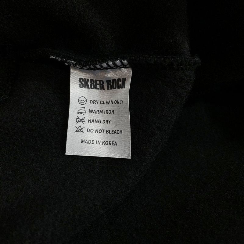 SKULL CHERRY SWEAT SHIRT BLACK