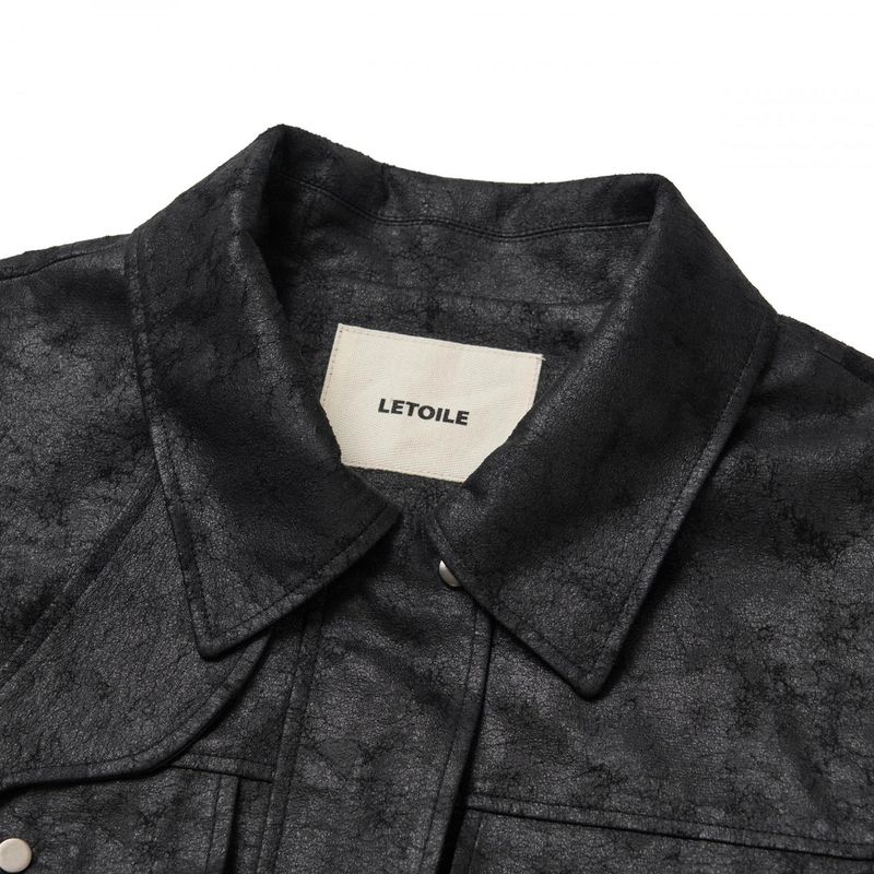 VINTAGE LEATHER BLUSON JACKET (LEBSSJP5176)