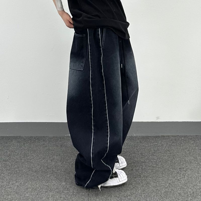 PEARCLAN(ペアクラン)の「denim piping balloon pants(Pants)」