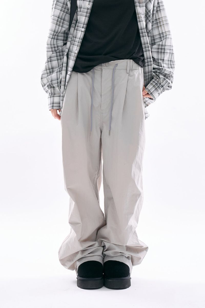 Aether rivet snap nylon pants
