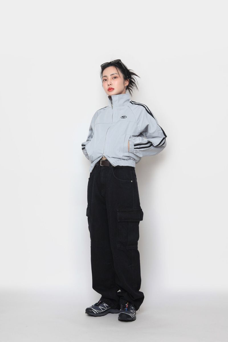 Scotch track zip-up