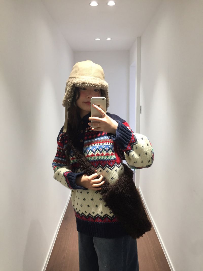 Reversible Boucle Trapper Hat (2 Colors)