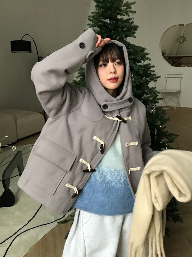 Pleasure duffle short coat