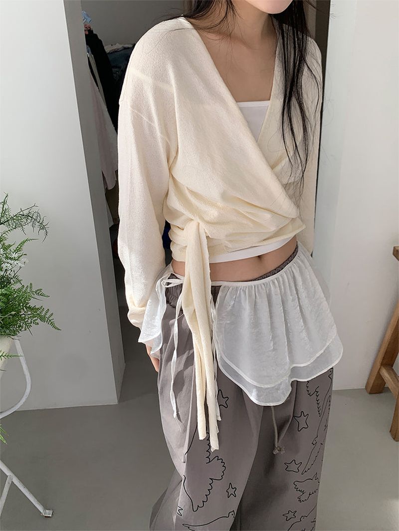 JAZZ THE ORDER(ジャズ ザ オーダー)の「SPRING WRAP KNIT (4C)(Tops)」