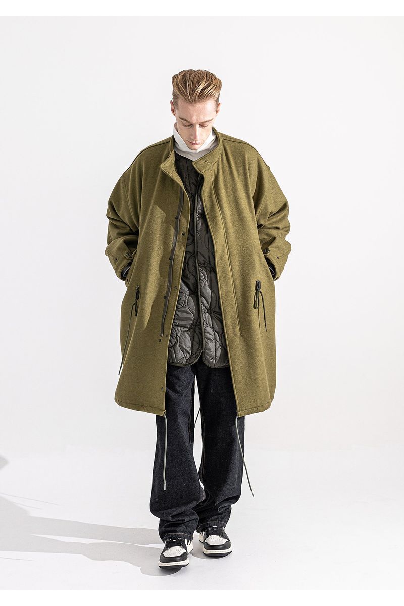 M-65 FISHTAIL WOOL COAT