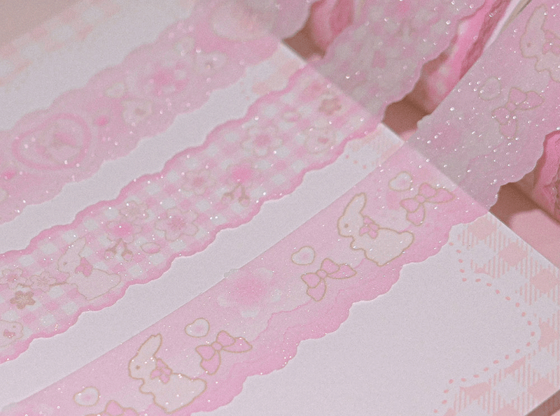 cherry blossom rabbit ♡ masking tape