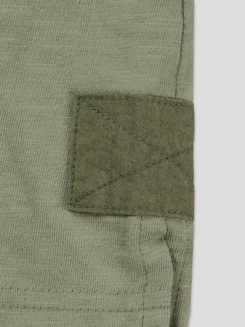 Fishing Pocket Short Sleeve 4COLOR