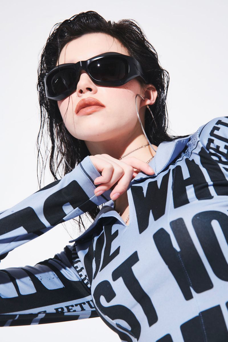 NEWS COLLAR T-SHIRT
