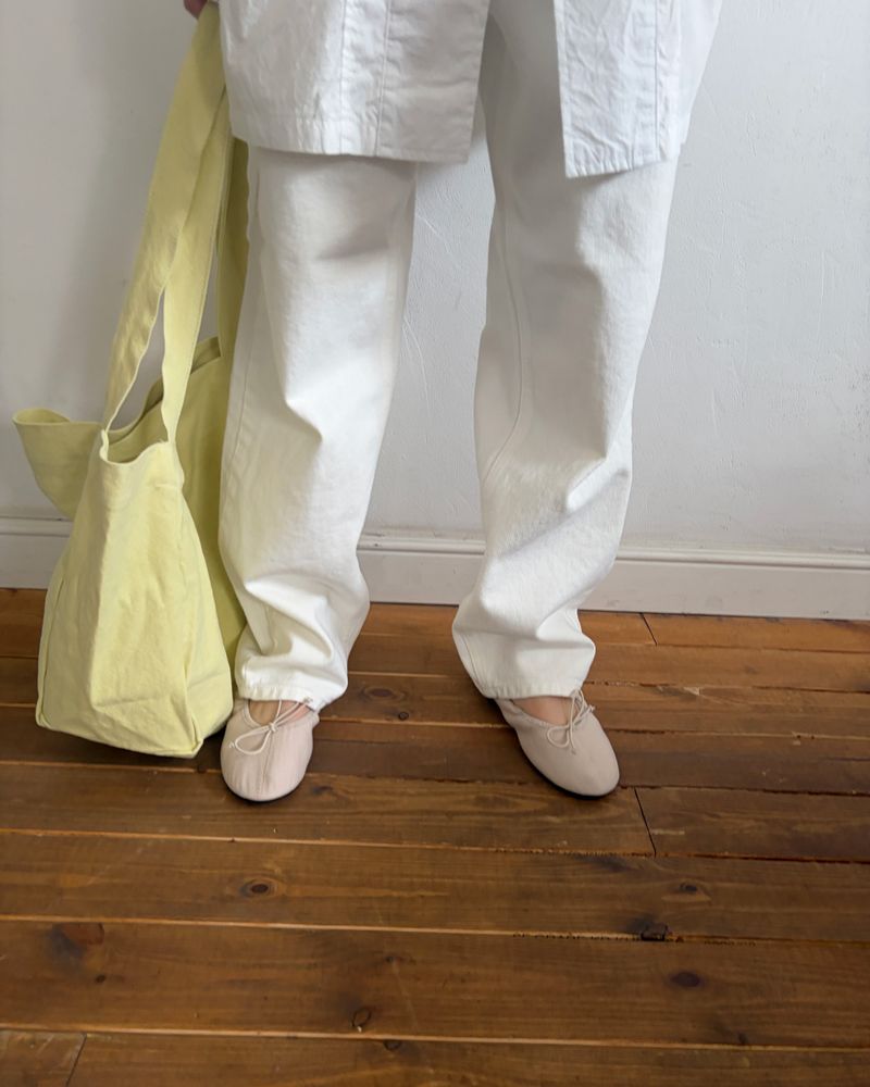 ribbon ballet flat