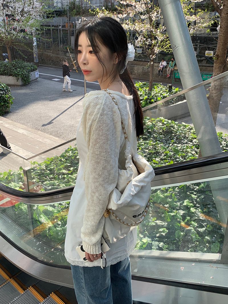 Vanilla two-way lace dress