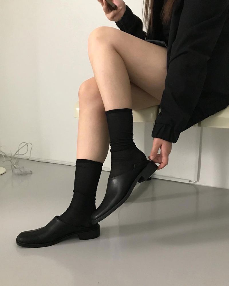  two way square loafer (2colors, 230~250)