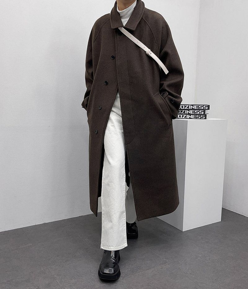 TW Regular Balmacan Wool Coat (3colors)