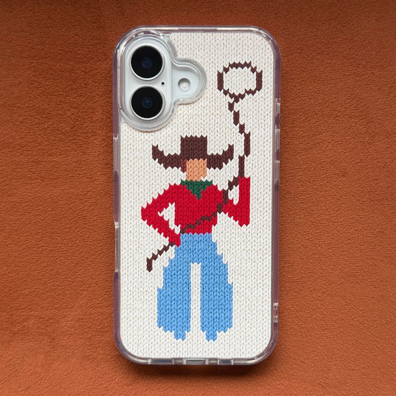 DELPHIN（デルフィン）の「COWBOY HARD JELL CASE - WHITE（Smartphone Accessories）」